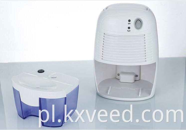 Dom suszący powietrze mini dehumidifier z 500 ml zbiornika na wodę